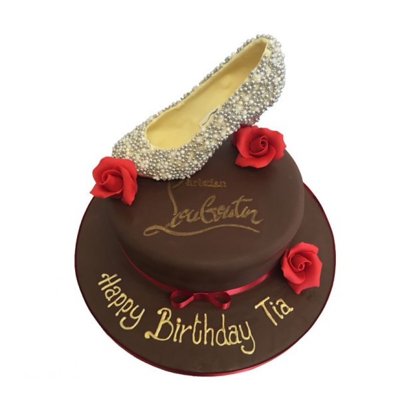 Iced Out Co. Cakes on X: Christian Louboutin Mens Trainer Cake! Delicious  edible trainers created from. Cake!  / X