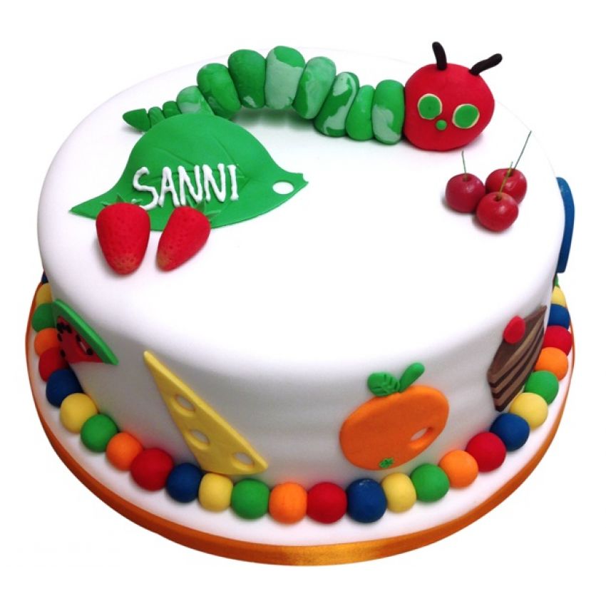 The Very Hungry Caterpillar Cake (Feeds 25)