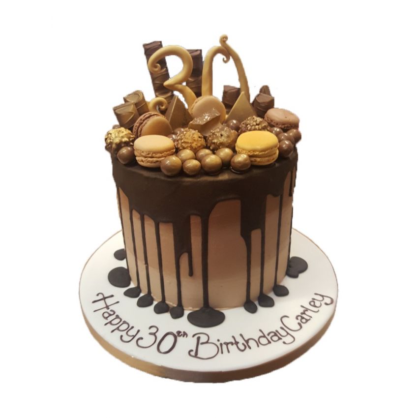 Chocolate Heaven Drip Cake (feeds 30)