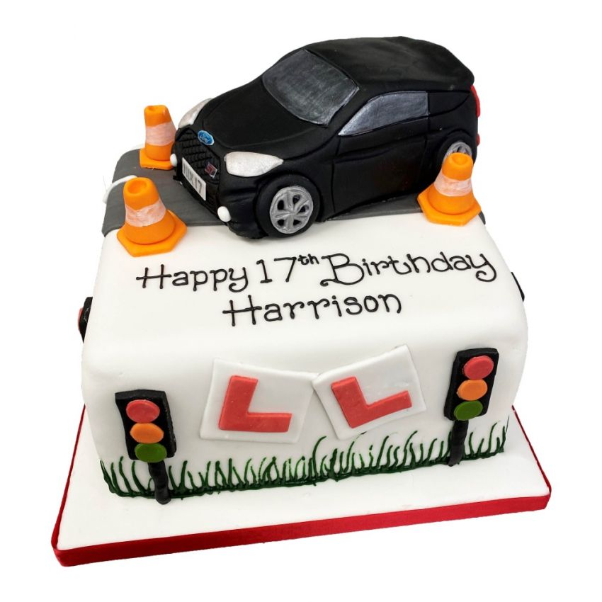 Learner & Car Cake (Feeds 20)