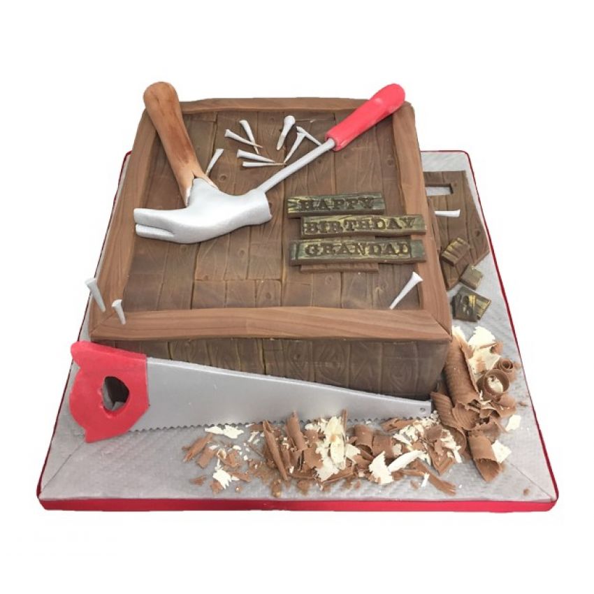 Woodworkers Cake (feeds 20)