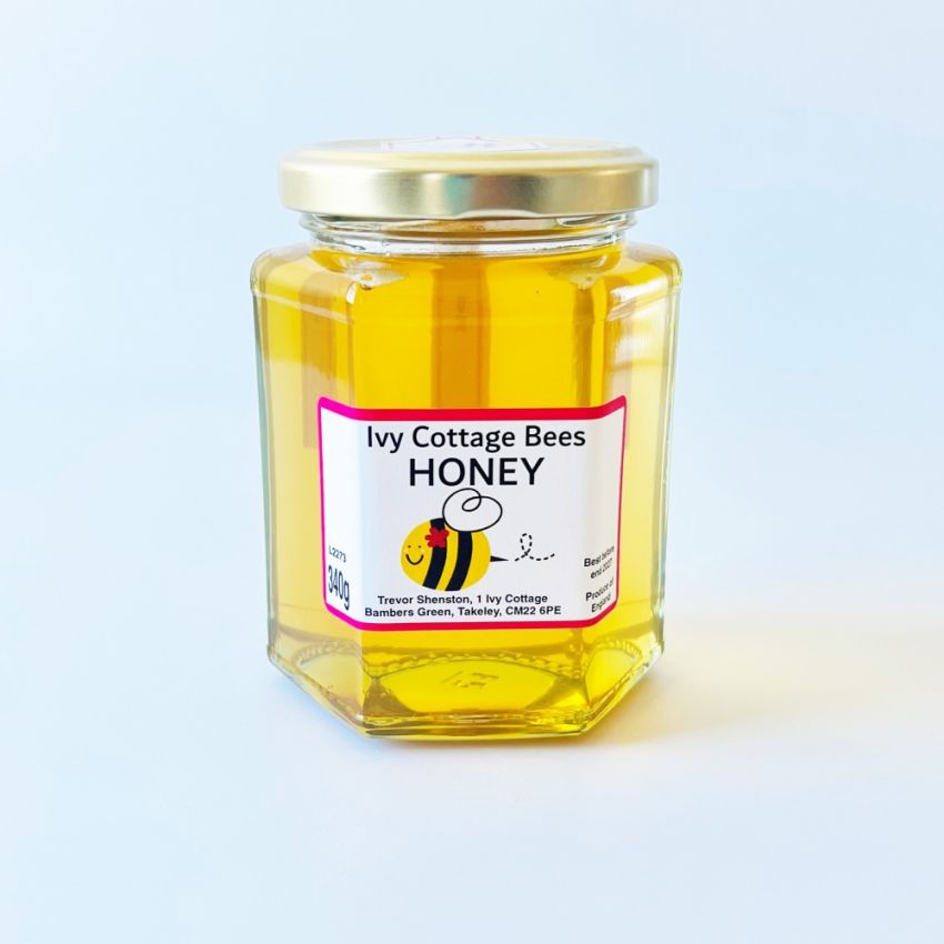 Ivy Cottage Bees Clear Honey