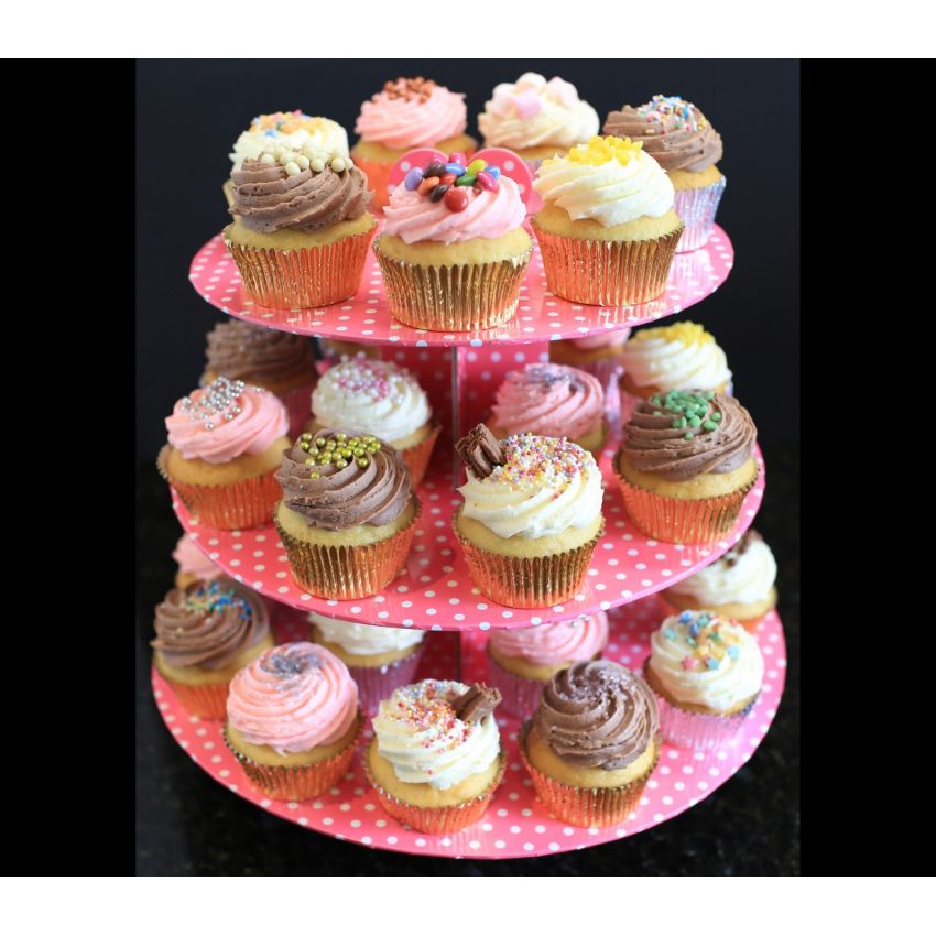 Cupcake Tower (30 Cupcakes)